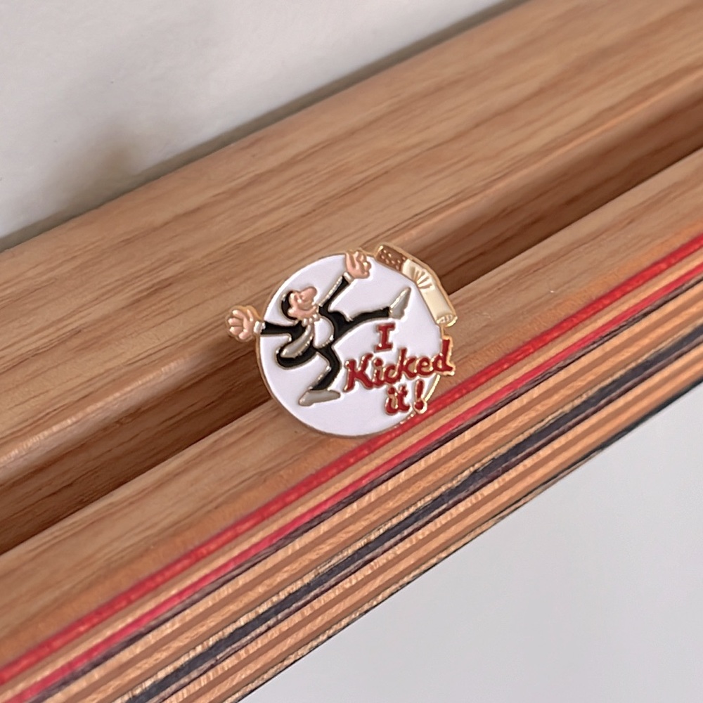 Retro Enamel Pin